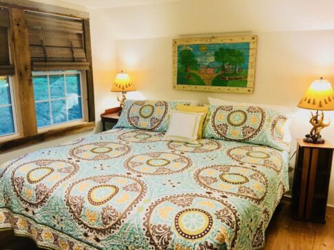 Fish Camp Cottage 5 master bedroom