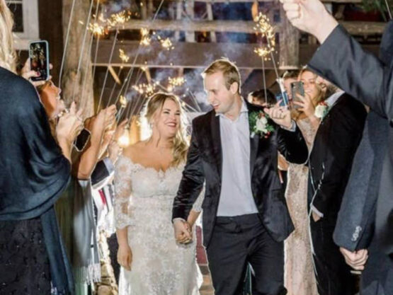 Walter Wedding Sparklers Blush + Bonet